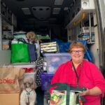 SR CHRISTINE AND PET POODLE