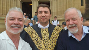 Adrian Kerr (CHA) Mons. Clemente Martin Teulan (PJPs)