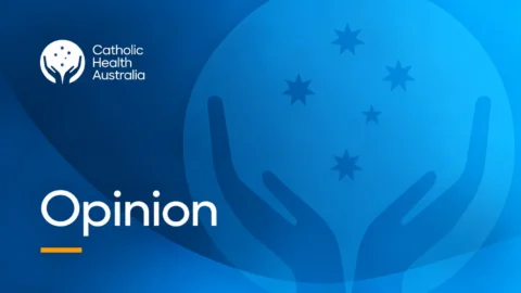 Catholic Health Australia Opinion banner